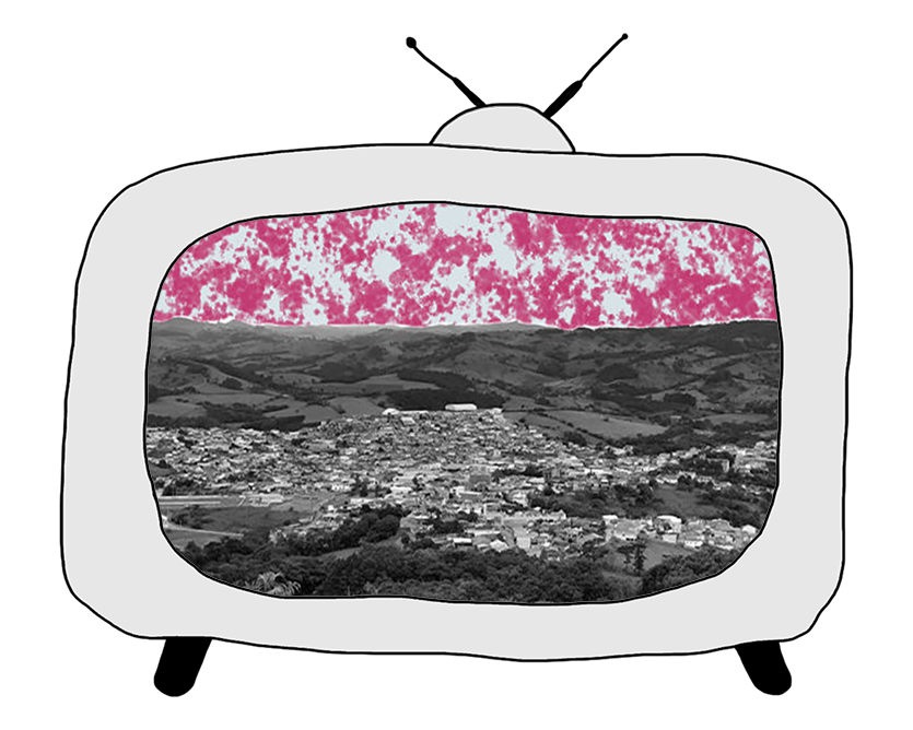 Vista panorâmica de Bueno Brandão, em 2019.